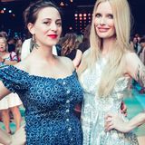Mirja Du Mont ist nur einer der Star-Gäste bei der Fashion-Show von Lena Hoschek.