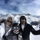 Urlaub in St. Moritz: "Großartiger Tag" vermerkt Marie-Chantal zu dem Bild, das sie im Ski-Outfit auf der Piste zeigt.