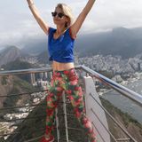 Bloggerin Caro Daur genießt die spektakuläre Aussicht in Rio: Die gute Freundin von Model Stefanie Giesinger freut sich ebenfalls auf die Olympischen Spiele in Rio.