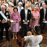 9. September 2016  Rechts vom Altar sitzt das Königspaar sowie die engsten Familienmitglieder.