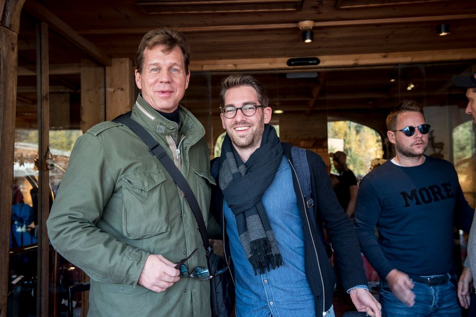 In bester Laune: Schauspieler Thomas Heinze, Simon Hoecker (Gery Weber) und Bastian Ammelounx (La Martina). In bester Laune: Schauspieler Thomas Heinze, Simon Hoecker (Gery Weber) und Bastian Ammelounx (La Martina).