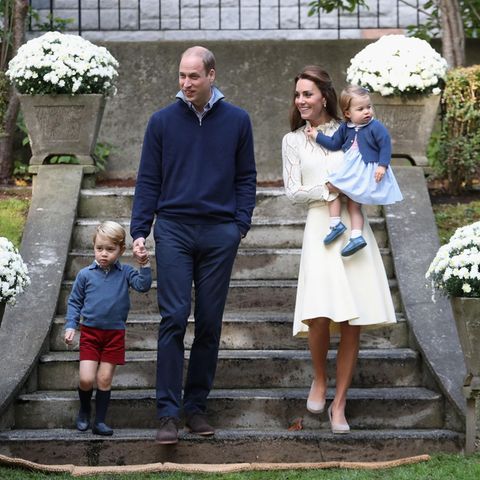 Prinz William, Herzogin Catherine, Prinz George und Prinzessin Charlotte bei ihrem offiziellen Besuch in Kanada: Die zauberhafte Familie besucht eine Kinderfeier.