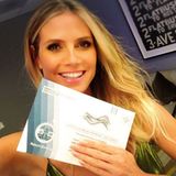 Heidi Klum hat bereits vor einer knappen Woche gewählt.