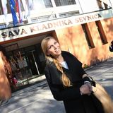 Mirjana Jelancic, eine Kindheitsfreundin von Melania Trump zeigt die ehemalige Schule der Ehefrau von Donald Trump.