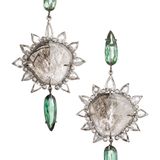 Ein Funkeln wie am Sternenhimmel: Ohrringe von Anna Inspiring Jewellery, Preis auf Anfrage