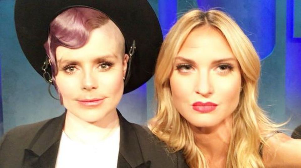 Jetzt wirds aber gruselig: Eine Kreuzung aus Kelly Osbourne und Heidi Klum könnte zur Massenhysterie führen. Jetzt wirds aber gruselig: Eine Kreuzung aus Kelly Osbourne und Heidi Klum könnte zur Massenhysterie führen.