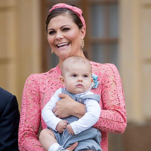 Prinzessin Victoria mit Sohn Oscar