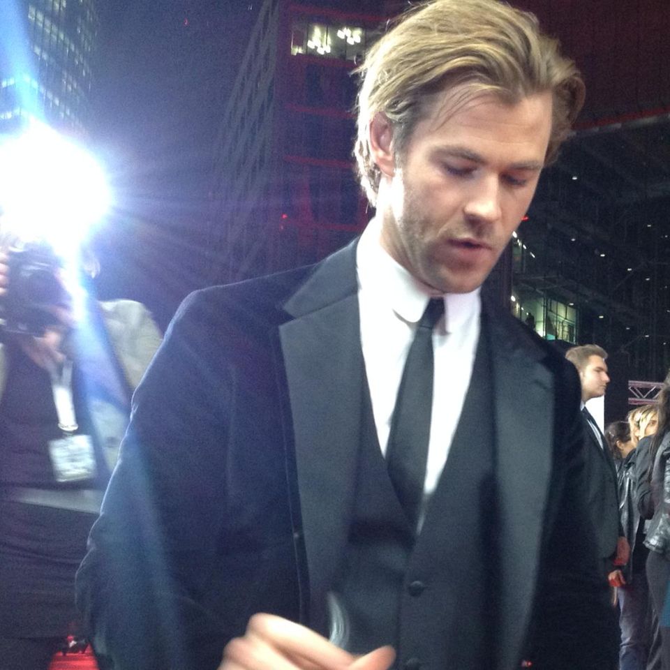 Chris Hemsworth bei der "Thor - The Dark Kingdom"-Premiere in Berlin