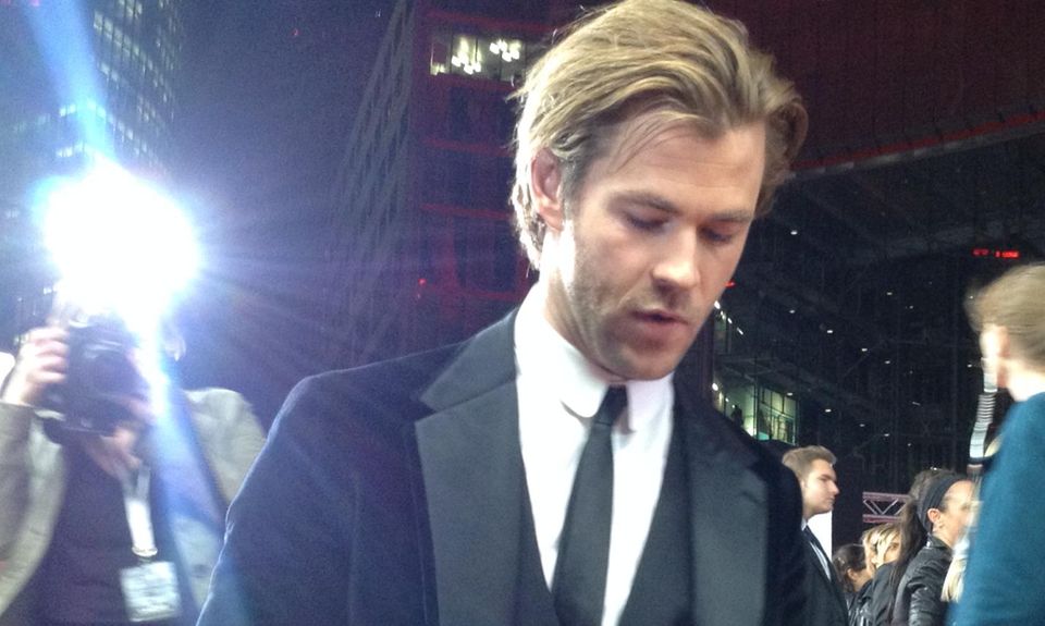 Chris Hemsworth bei der "Thor - The Dark Kingdom"-Premiere in Berlin