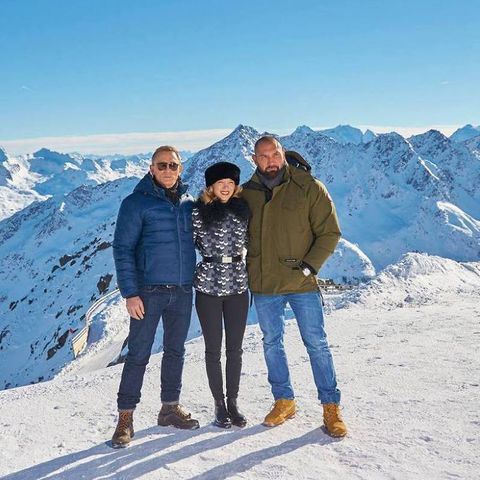Daniel Craig, Léa Seydoux, Dave Bautista