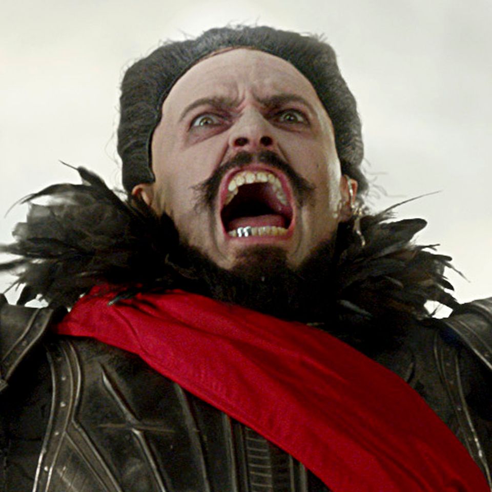 Hugh Jackman als Blackbeard im Film "Pan"