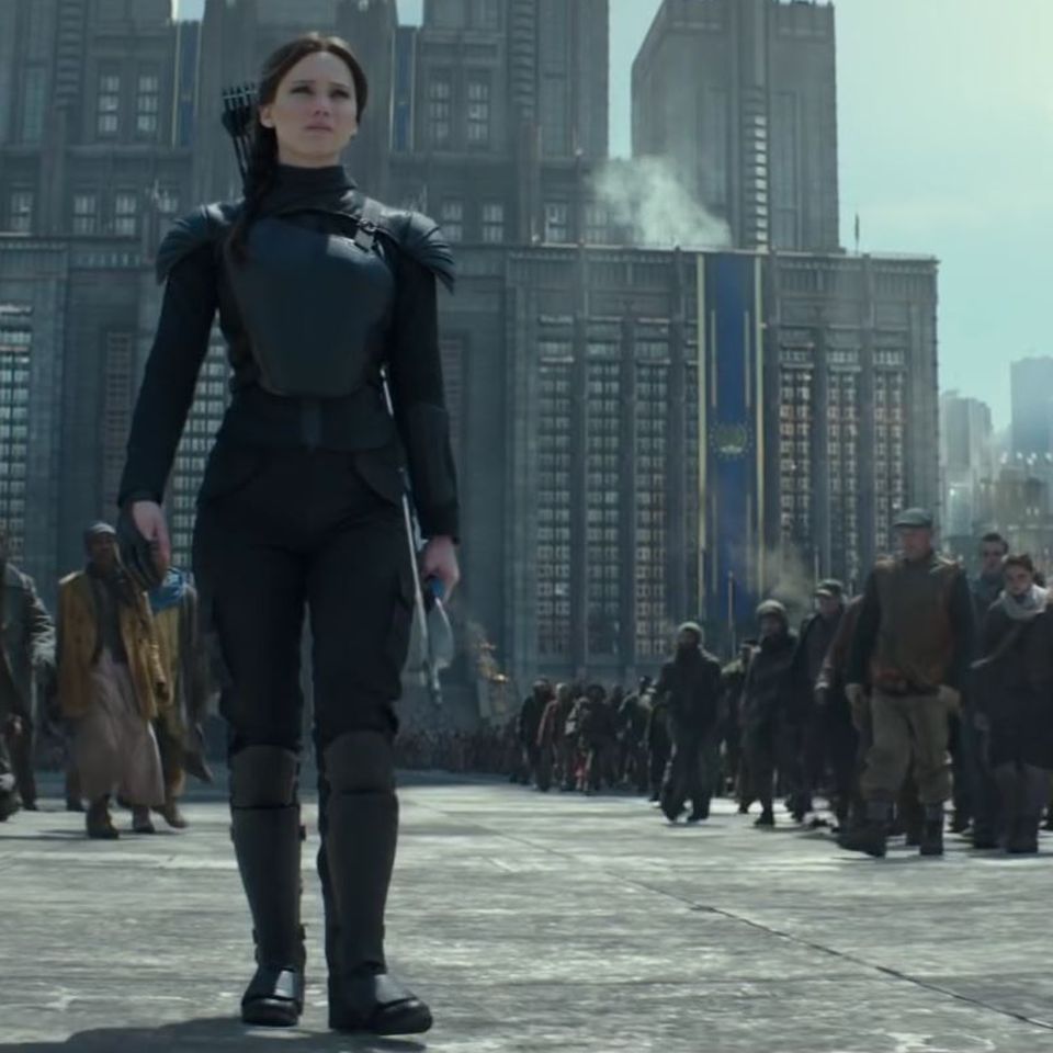 Jennifer Lawrence als Katniss Everdeen