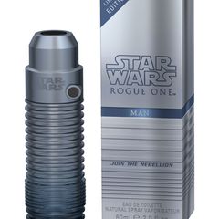 Zum Kinostart von "Rogue One – A Star Wars Story" gibt es zur Weihnachtszeit die limitierte Dauft-Serie "Star Wars Rogue One Perfumes". Der Flakon erinnert passend zum Film an ein Laserschwert. EdT, 60ml, ca. 24 Euro.