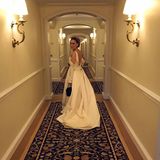 "Viele Hände. Viele Meister. Ich bin auf dem Weg." Sarah Jessica Parker ist bereit für die Awards-Show.