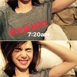 So sieht Lily Collins noch am Morgen ihres großen Tages aus.