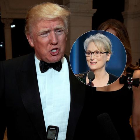 Donald Trump, Meryl Streep