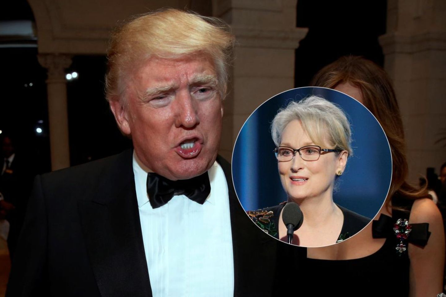 Donald Trump, Meryl Streep