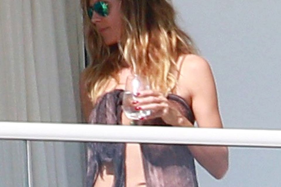 Heidi Klum: Noch wenige Tage vor den "Golden Globes" sonnte sich Heidi in Miami. Noch wenige Tage vor den "Golden Globes" sonnte sich Heidi in Miami.