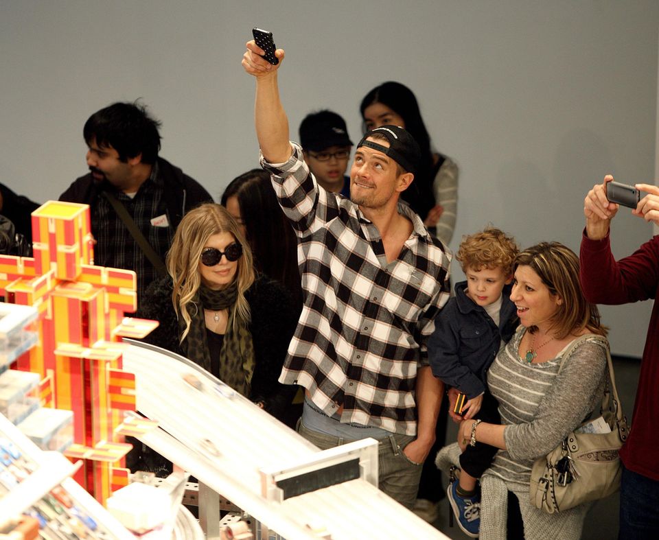 27. Januar 2013: Fergie und Josh Duhamel begeben sich im "Los Angeles County Museum of Art" auf Entdeckungstour.