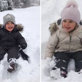 10. Januar 2017  Prinzessin Madeleine teilt im neuen Jahr zuckersüße Bilder ihres Nachwuchses. Nicolas und Leonore genießen ganz offensichtlich das Spielen im Schnee.