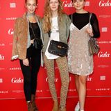 Blogger unter sich: Melanie ("Searching Magic"), Marie von Behrens and Sofia Tsakiridou ("Matiamu") sind ebenfalls im Hotel Ellington dabei.