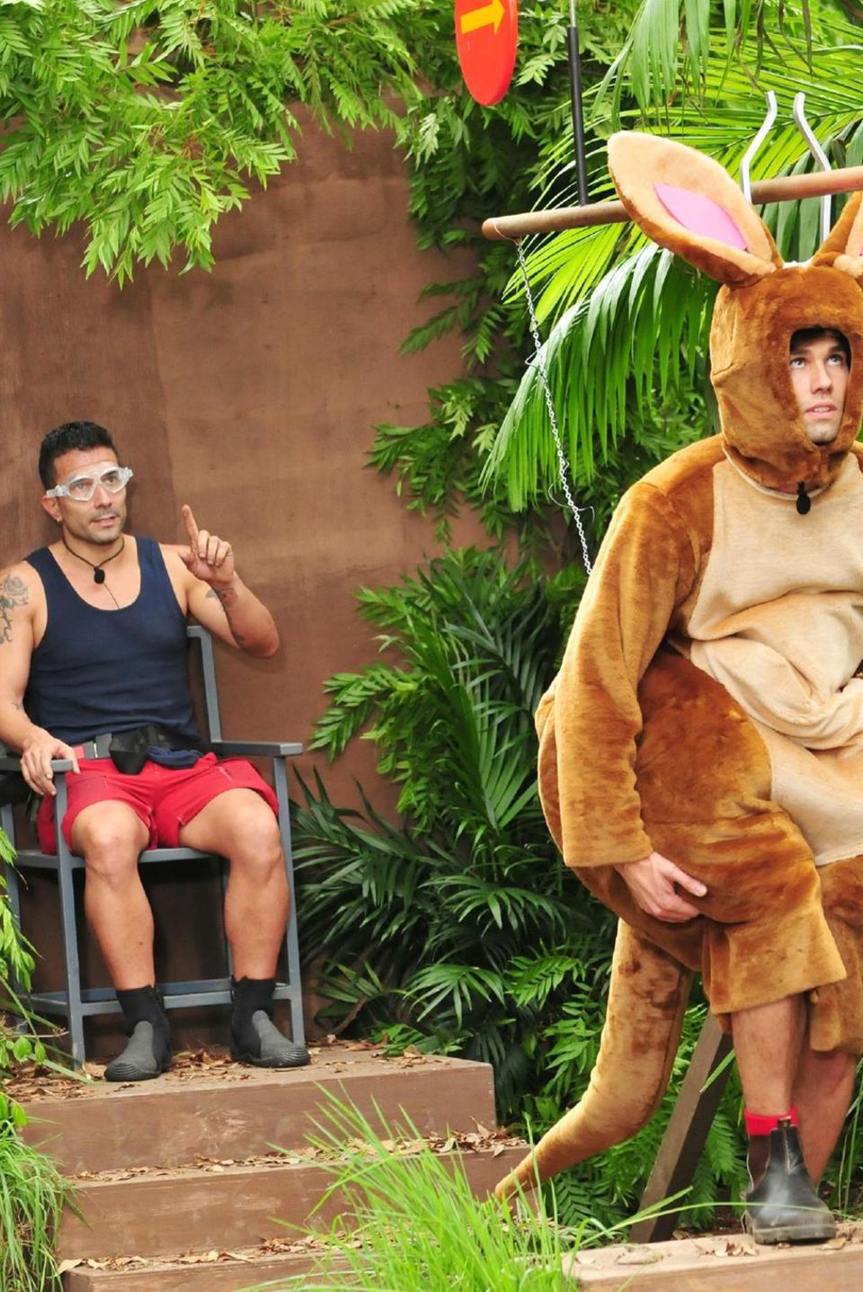 Marc Terenzi und Honey in der Dschungelprüfung Marc Terenzi und Honey in der Dschungelprüfung