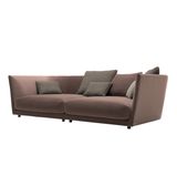 Lieblingsplatz: Sofa "Tondo" mit Stoffbezug oder Leder (Rolf Benz, ab ca. 3.330 Euro)