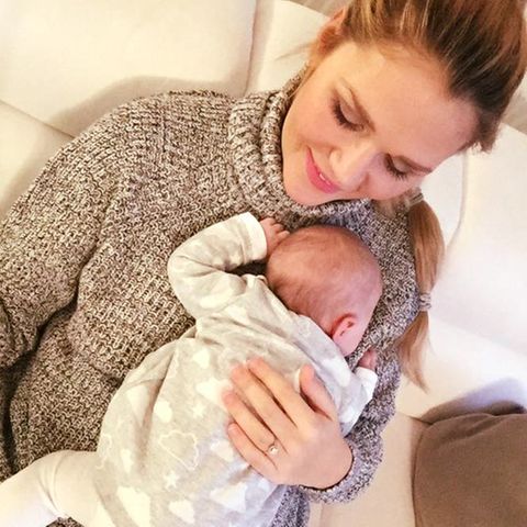 Sara Kulka mit Baby Annabell