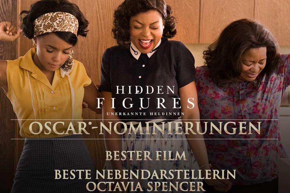"Hidden Figures": Der Film erhält zu Jahresbeginn 2017 viel Oscar-Buzz - ist aber gleichzeitig an der Kinokasse erfolgreich. Der Film erhält zu Jahresbeginn 2017 viel Oscar-Buzz - ist aber gleichzeitig an der Kinokasse erfolgreich.