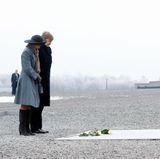 8. Februar 2017  Willem-Alexander und Máxima sind im ehemaligen KZ Buchenwald nahe Weimar.