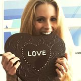Michelle Hunziker sendet schokoladige Liebesgrüße an ihre Fans.