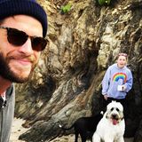 Auch Liam Hemsworth und seine Miley Cyrus lassen es sich nicht nehmen ebenfalls zum Valentinstag zu grüßen.