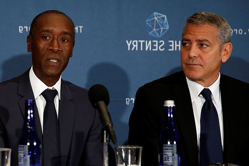 Don Cheadle, George Clooney
