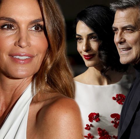 Cindy Crawford, Amal Clooney, George Clooney