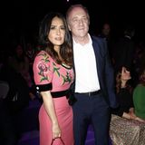 Der Einladung von Gucci sind auch Salma Hayek und ihr Mann Francois-Henri Pinault gefolgt.