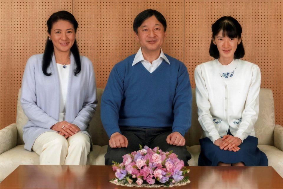 Die japanische Königsfamilie am 12. Februar 2017