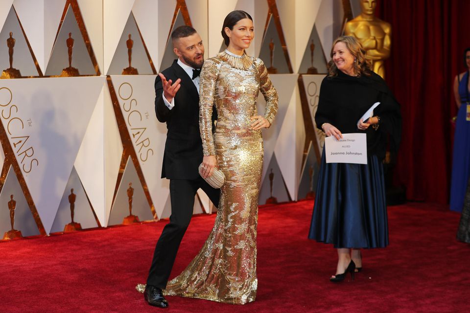 Justin Timberlake + Jessica Biel: Deshalb war er der glücklichste Mann des Oscar-Abends