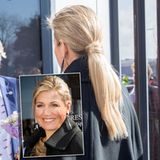 Extensions gibt es nicht nur in Hollywood. Auch Königin Máxima greift gelegentlich zu der Haarverlängerung, damit ihr Pferdeschwanz besonders voll wirkt. Die Clips versteckt sie geschickt unter einer Strähne, die sie um ihren Zopf wickelt.