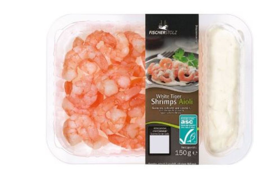 Vorsicht: White Tiger Shrimps Aioli White Tiger Shrimps Aioli