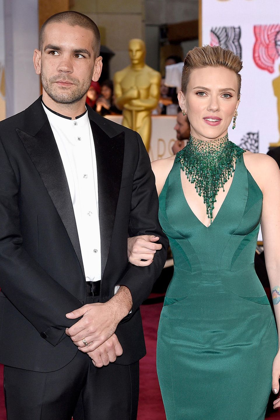 Romain Duriac und Scarlett Johansson Romain Duriac und Scarlett Johansson