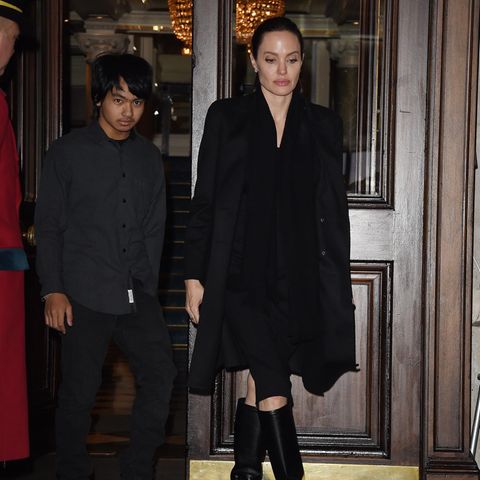 Maddox Jolie-Pitt + Angelina Jolie