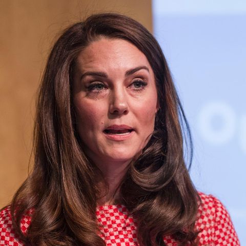 Herzogin Catherine bei einem Vortrag für eine Wohltätigkeitsorganisation am 23. März 2017 in London