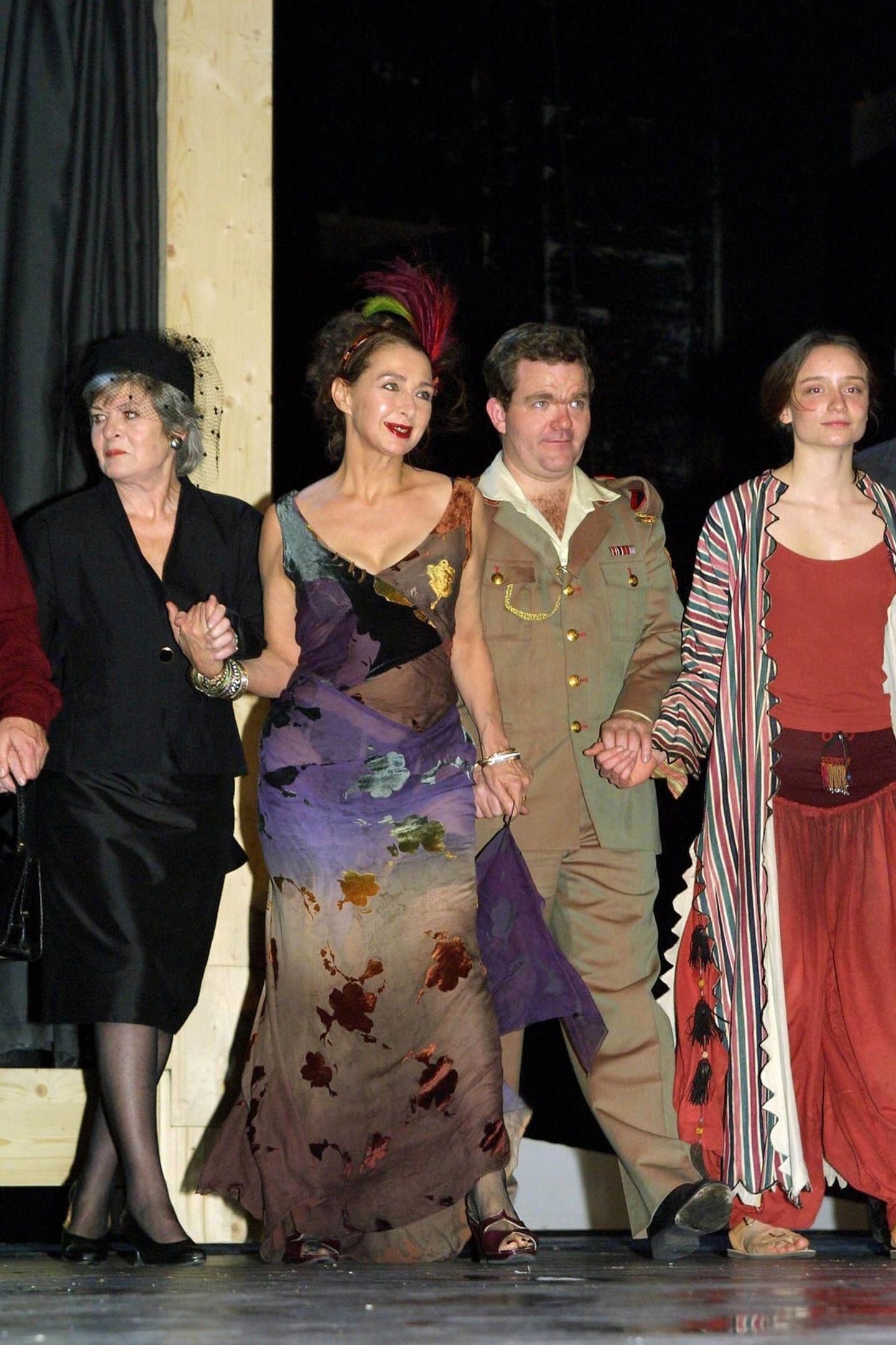 14. Januar 2001   Erfolgreich als Theaterdarstellerin: Christine Kaufmann bei der Premiere von "Der Jude von Malta" in Wien.