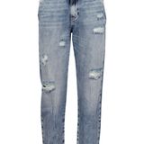 Mamas Liebling! Mom-Jeans mit hippem hohem Bund. Von Guess, ca. 130 Euro