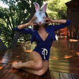 Victoria Beckham wünscht als sexy Häschen frohe Ostern.