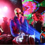 Katy Perry feiert bei der "Moschino Candy Crush Desert Party". 