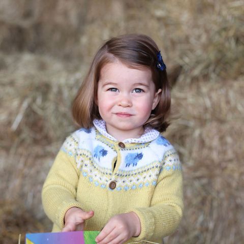 1. Mai 2017  Einen Tag vor ihrem zweiten Geburtstag veröffentlicht das Königshaus ein neues Foto von Prinzessin Charlotte. Aufgenommen wurde das zuckersüße Porträt von Herzogin Catherine selbst. 