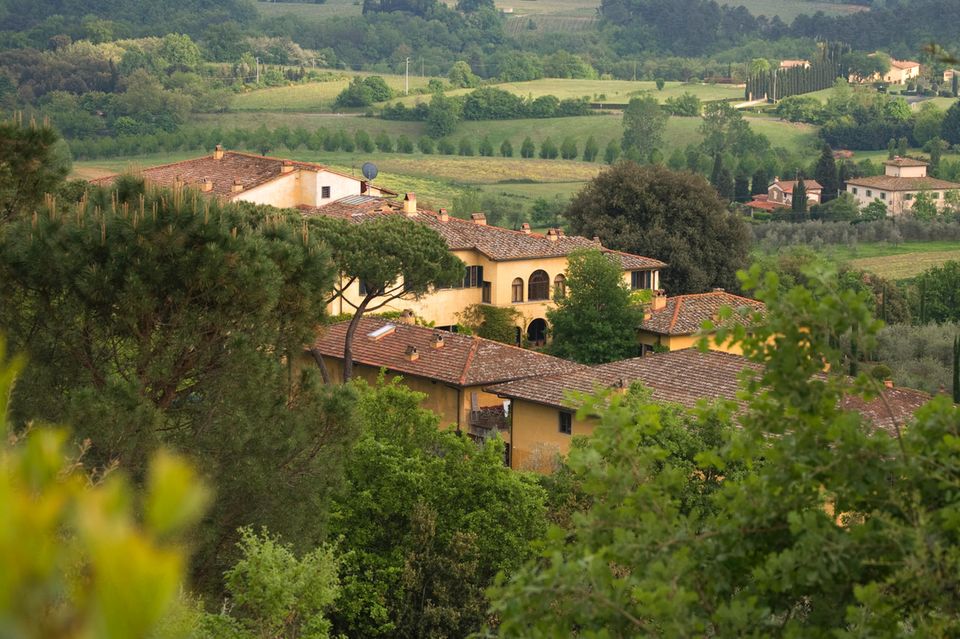 Sting: Weingut "Il Palagio" in der Toskana Weingut "Il Palagio" in der Toskana