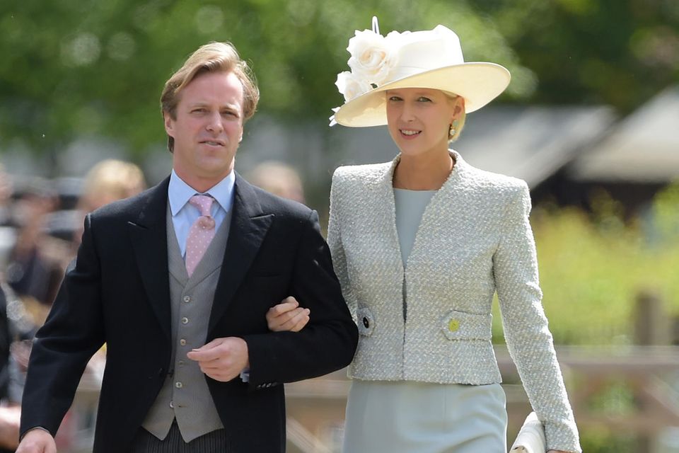 Tom Kingston kommt mit Lady Gabriella Windsor zur Hochzeit von seiner Ex-Freundin Pippa
