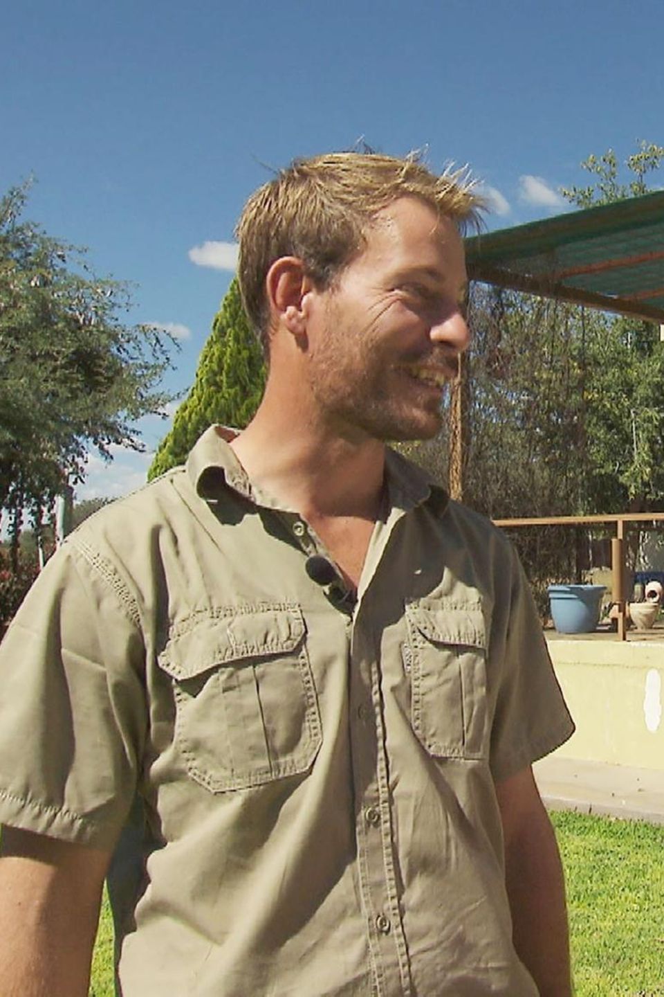 Gerald aus Namibia macht mit bei "Bauer sucht Frau" mit Inka Bause. 